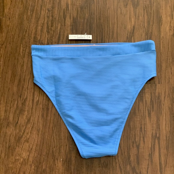 Madewell Ribbed high-cut bikini bottom - Picture 4 of 14